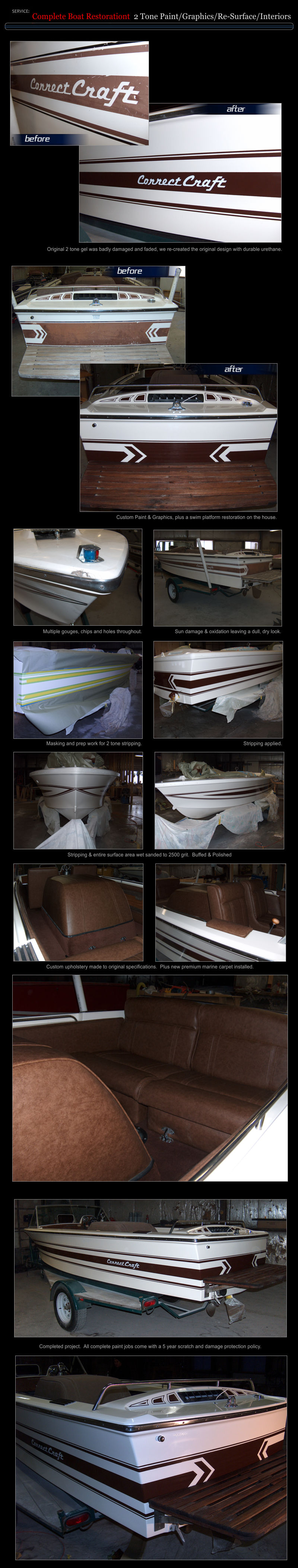 Correct Craft - Ski Nautique Restoration